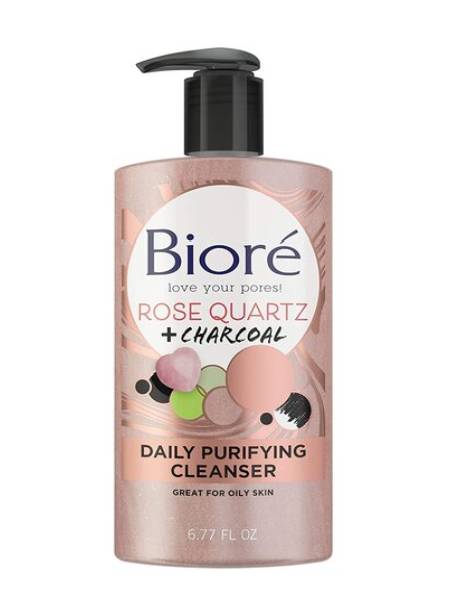 Bioré Rose Quartz Cleanser<br>پاکەرەوەی روخسار